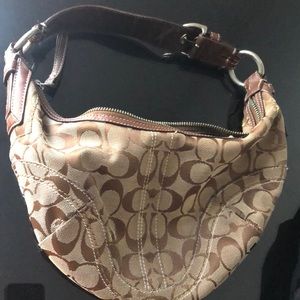 old and a bit worn but sturdy and durable.